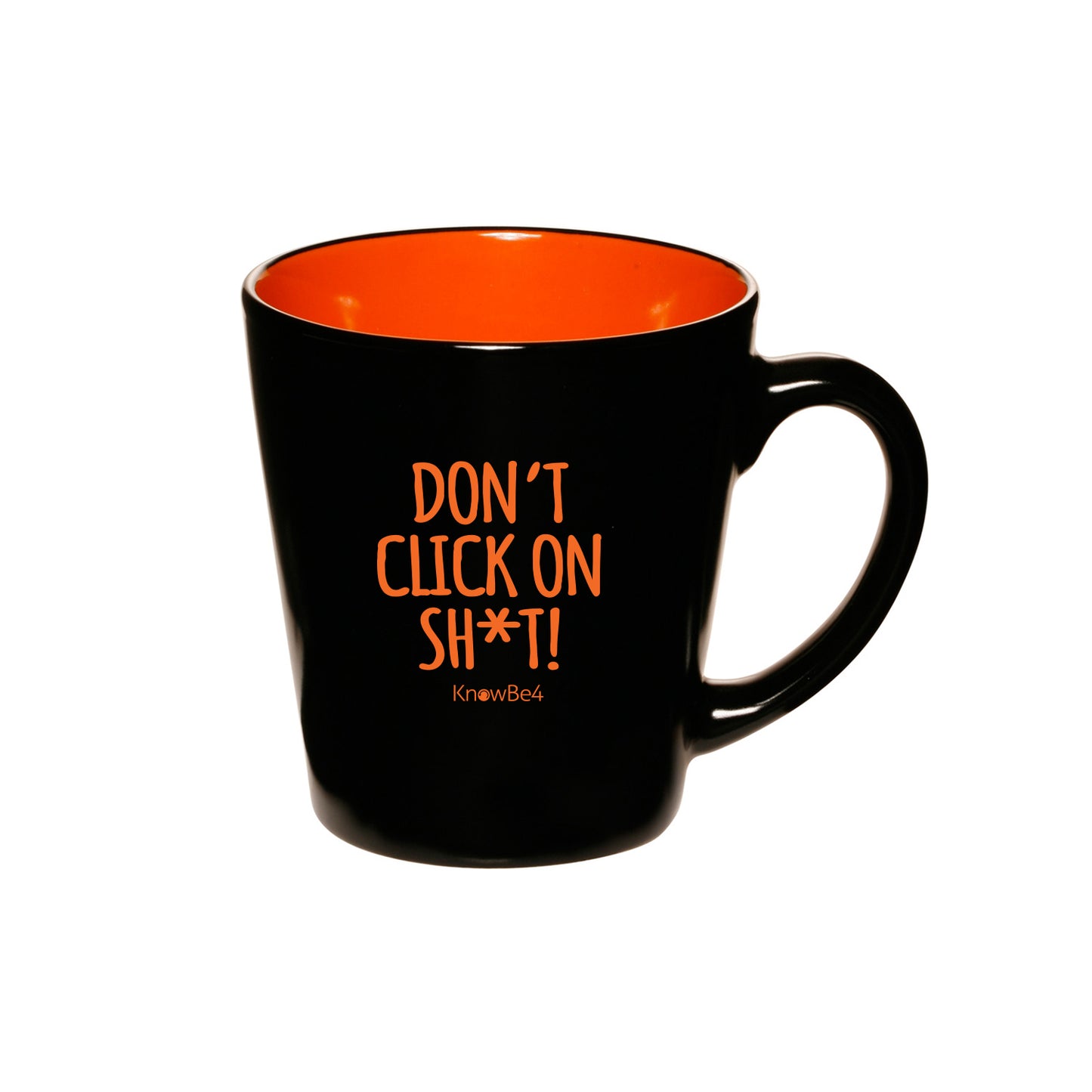 Curved Java Coffee Mug - Dont Click On Sh*t