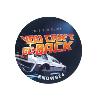 Pack of 20 Stickers - You Can't Go Back