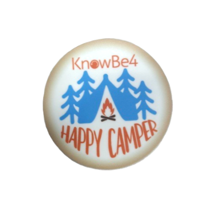 Pack of 20 Stickers - Happy Camper