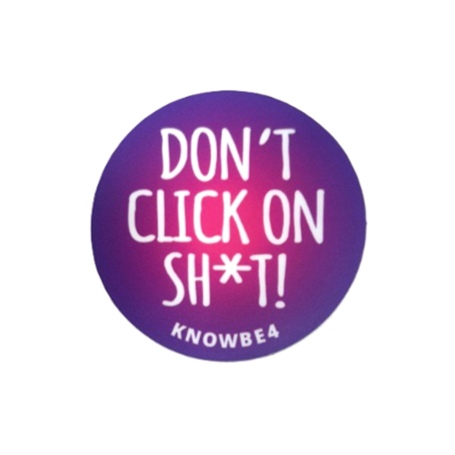 Pack of 20 Stickers - Don't Click On Sh*t!